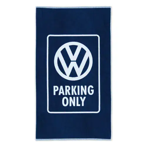 VW Parking Only Beach Towel