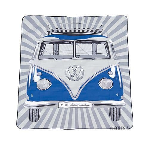 VW Split Screen Campervan Picnic Blanket