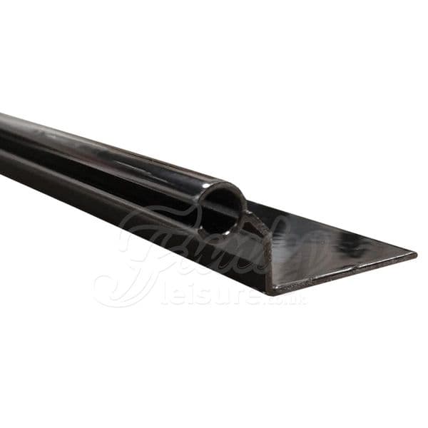 VW T5/T6 Pre-Drilled C-Channel Awning Rail for Roof Bars - Black