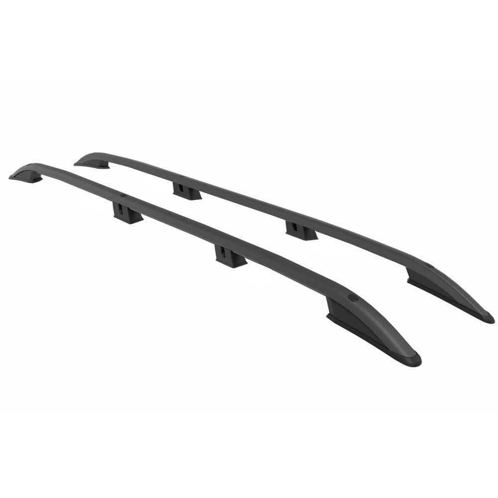 VW T5/T6 Transporter Roof Bars Black LWB