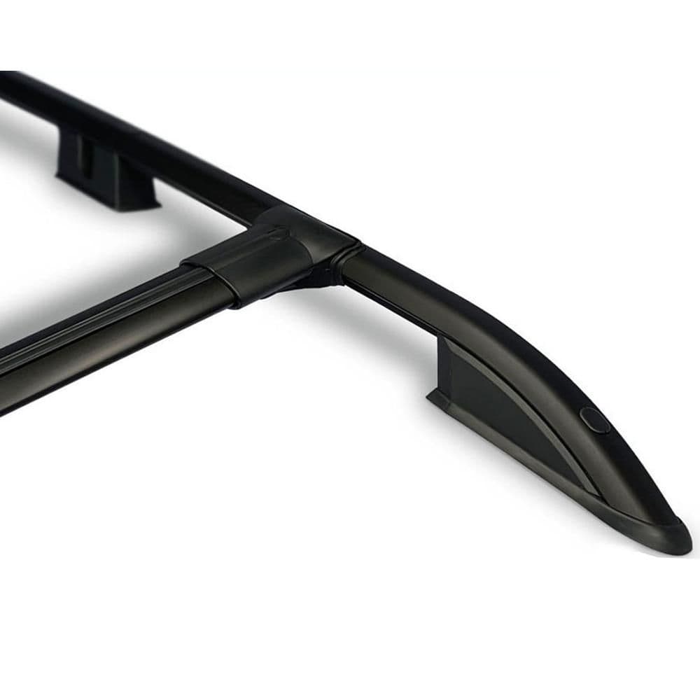 VW T5/T6 Transporter Roof Bars Black SWB Yes- Add Flush Cross Bars  (+£70)