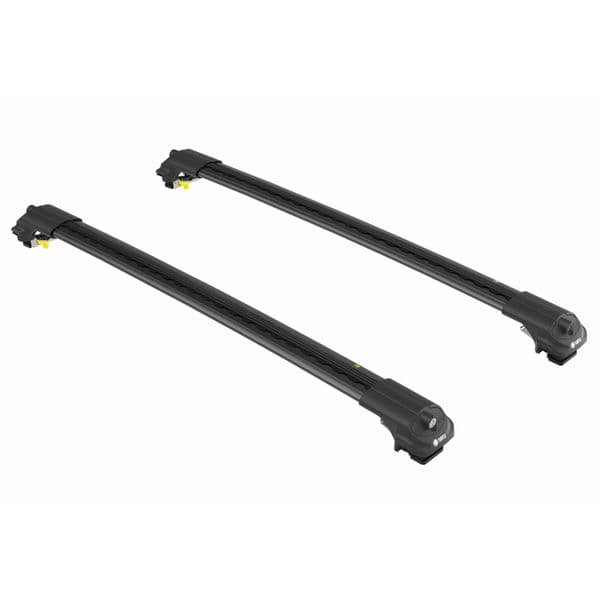 VW T5/T6 Transporter Turtle Pro1 Lockable Cross Bar Set Black
