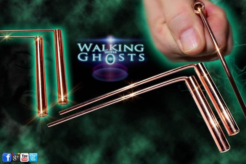 Mini Copper Dowsing Divining Rods With Handles Paranormal Magick