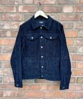 Vintage Inspired - Retro Jacket - Mod Style - Black Corduroy