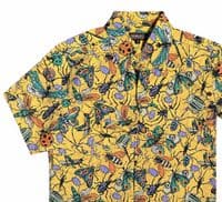 Beasties & Bugs Shirt | Insect Lovers | Mustard Yellow