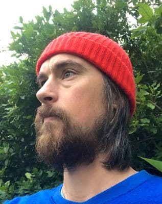 Binman - Fisherman Trawler Beanie Hat - Red