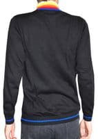 Men's Black Rainbow Cycling Jersey | FuzzDandy