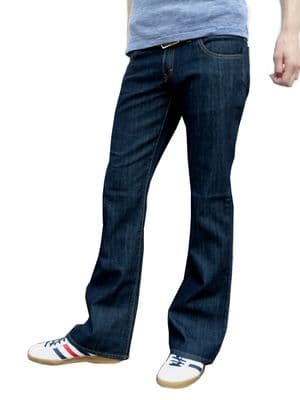 Bootcut Denim - Boot Cut Jeans - Indigo Blue
