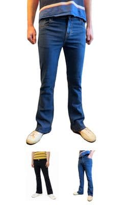 Bootcut Denim Jeans with Stretch