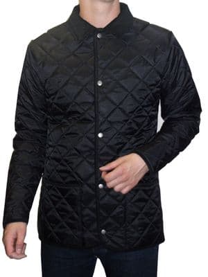 Bosworth Black Quilted Jacket