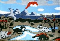 Men's Dinosaur Scene Jumper | FuzzDandy