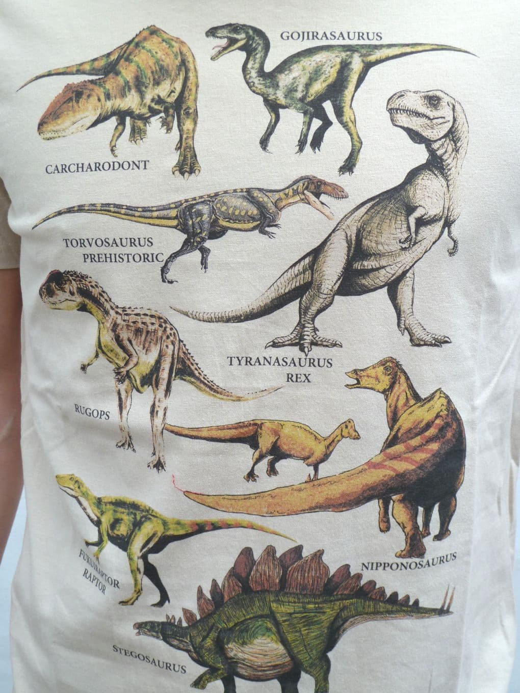 Dinosaur - Tee Shirt sandy beige