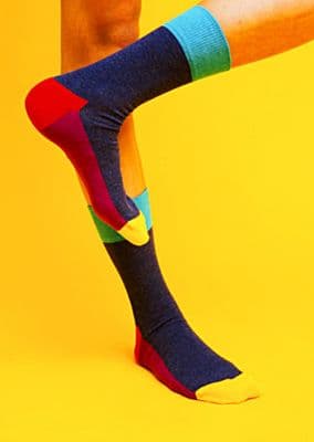 FIVE COLOUR 02 - HAPPY SOCKS (FL10 - 002)