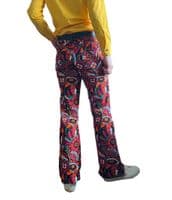 Men’s Psychedelic Flared Trousers  | FuzzDandy
