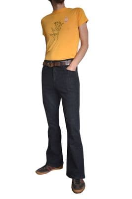 High Rise Stretch Bootcut - Denim Boot Cut Jeans  -Stonewash Black