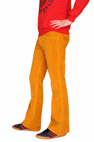 Men's Retro Stretch Corduroy Flares & Flared Trousers | 60s Mod 70s Hippie Cut | FuzzDandy