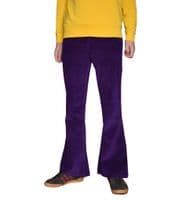Men's Retro Stretch Corduroy Flares & Flared Trousers | 60s Mod 70s Hippie Cut | FuzzDandy