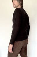 Men's Retro Folkie Floral Jumper & Sweater - Classic 60s Vintage Knit | FuzzDandy