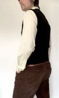 Men's Retro Folkie Floral Tank Top & Vest - Classic 60s Vintage Knit | FuzzDandy