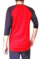 Men's Retro Raglan ¾ Sleeve T-Shirt by American Apparel - Baseball Style | FuzzDandy