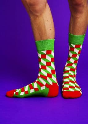 Optic 02 - Polka Dot Happy Socks (op10 - 002)