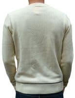 Men's Red Reindeer Christmas Fair-isle Jumper | FuzzDandy