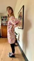 Run & Fly Cute Party Cats Print Kawaii Short Playsuit
