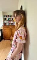 Run & Fly Cute Party Cats Print Kawaii Short Playsuit