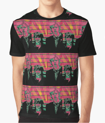 Sonic Youth Tshirt - Kim Gordon and Thurston Moore Band Tee