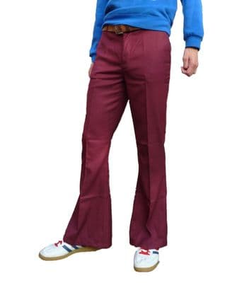 Sta Pressed Burgundy Flares