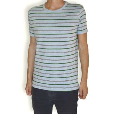 Striped Tshirt - Light Blue Stripes