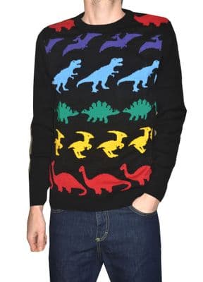 Toy Dinosaur - Jumper - Black