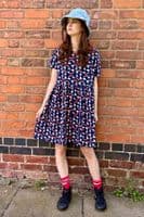 Women's Over the Rainbow & Clouds Run and Fly Dress