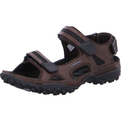 Allrounder by Mephisto Regent Men's Leather Sandals - Brown