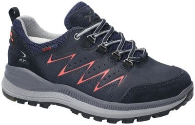 Allrounder by Mephisto Seja-Tex Women's Walking Shoes - Navy/Eclipse