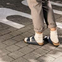 Birkenstock Arizona Birko-Flor® Sandals - Navy Blue