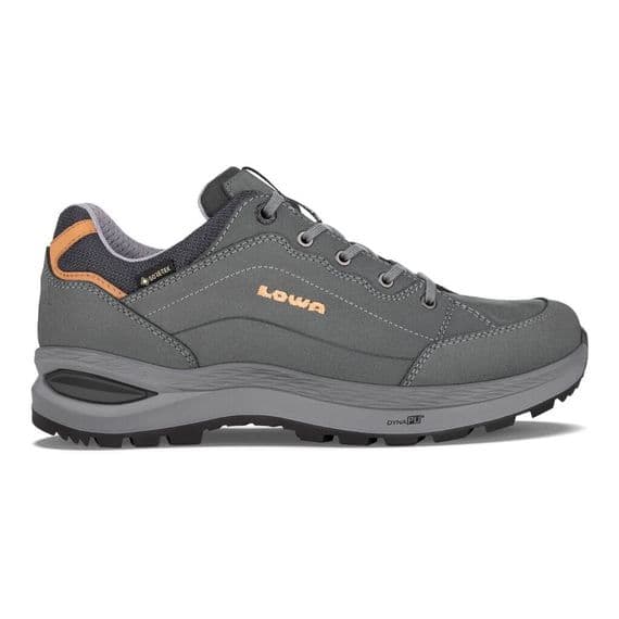 Lowa Renegade Evo GTX LO Women's Walking Shoes - Graphite/Apricot