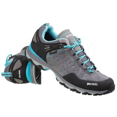 Meindl Ontario Lady GTX Women's Waterproof Walking Shoes - Grey/Blue