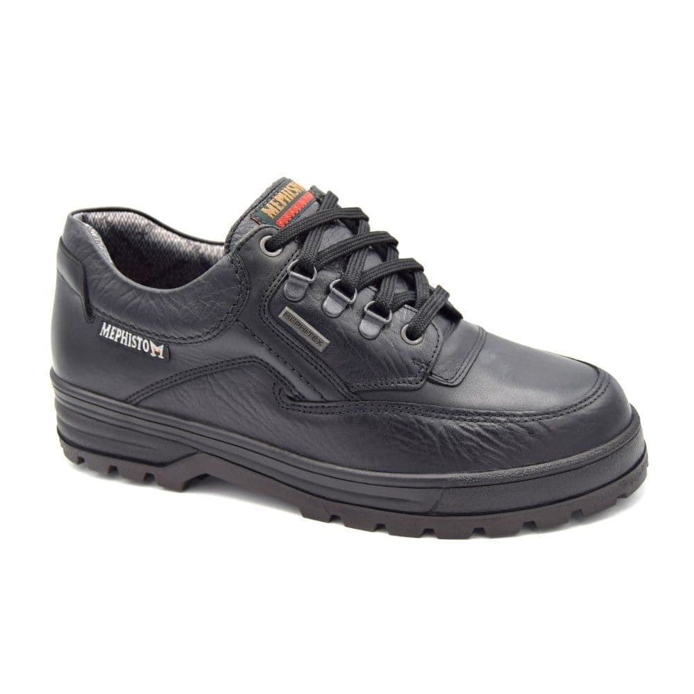 靴 MEPHISTO BARRACUDA US8 Mephisto Barracuda MT Men s Leather Shoes - Black