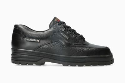 Mephisto Barracuda MT Men's Leather Shoes - Black