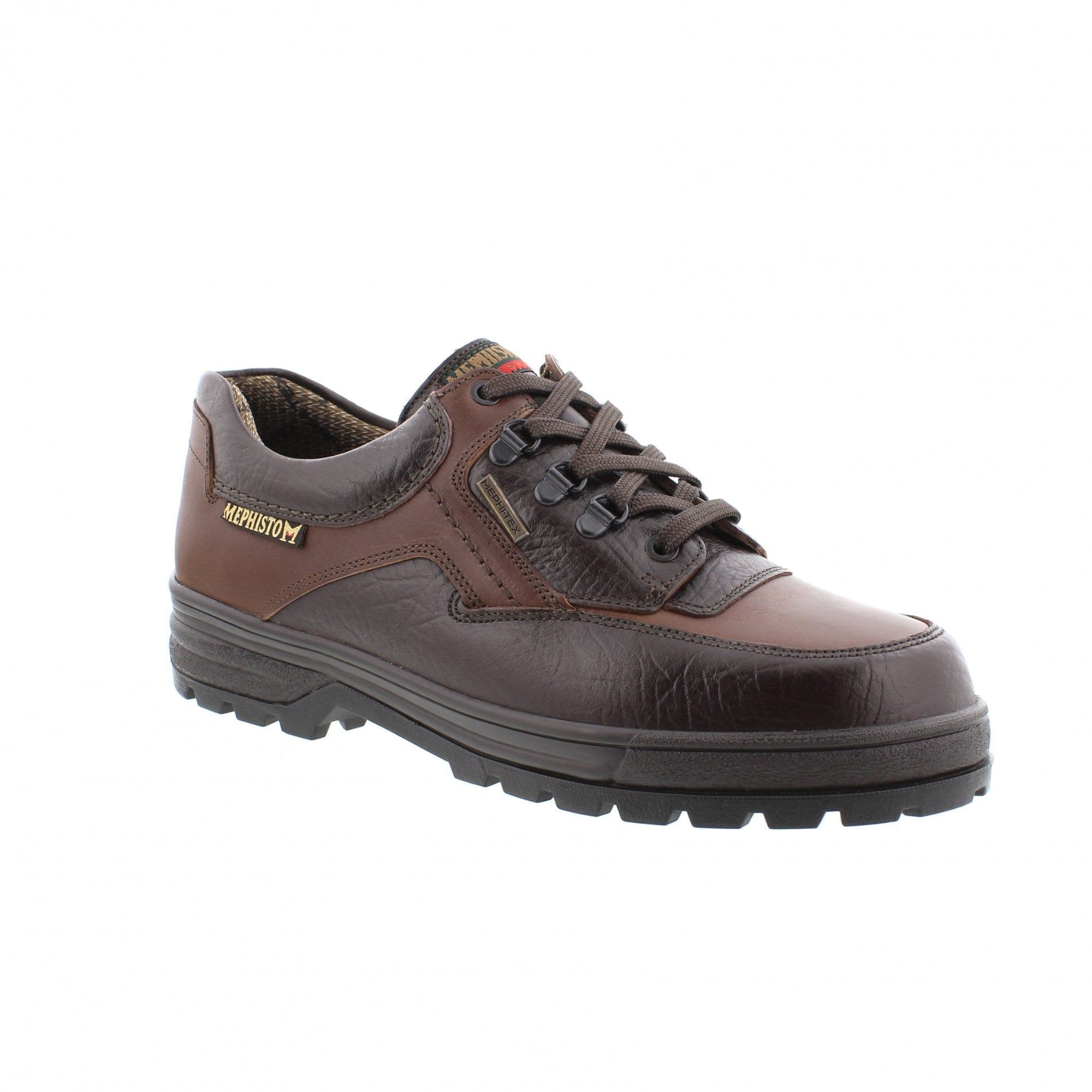 Mephisto Barracuda MT Men s Leather Shoes - Dark Brown