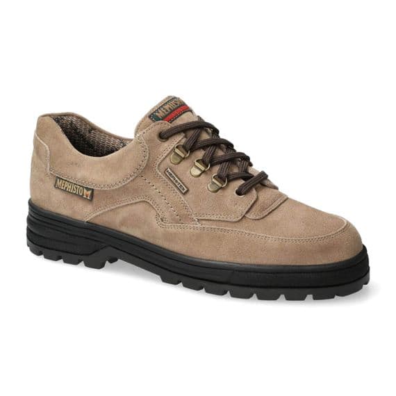 Mephisto Barracuda MT Suede Taupe | Men's Comfort Shoes