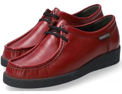 Mephisto Christy Women's Leather Shoes - Red
