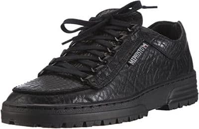 Mephisto Cruiser Men's Leather Shoes - Black