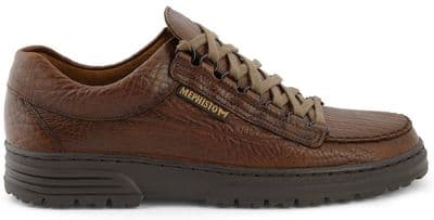 Mephisto Cruiser Men's Leather Shoes - Desert Brown