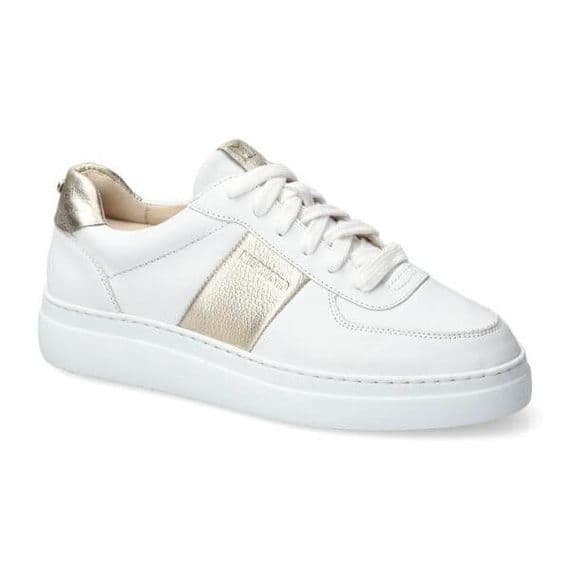 Mephisto Dayana White Leather Sneaker | Soft-Air Comfort
