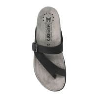 Mephisto Helen Women's Leather Sandals - Black