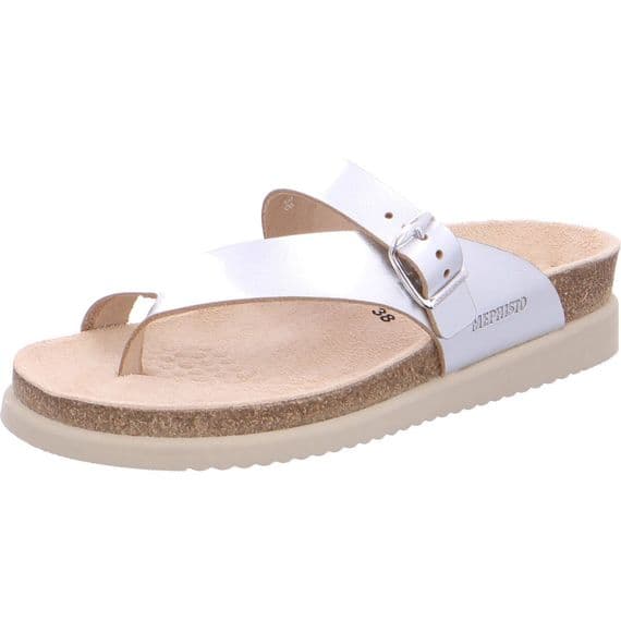 Mephisto Helen Women's Leather Sandals - White