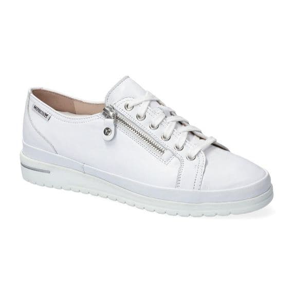 Mephisto June Women's Leather Shoes - White