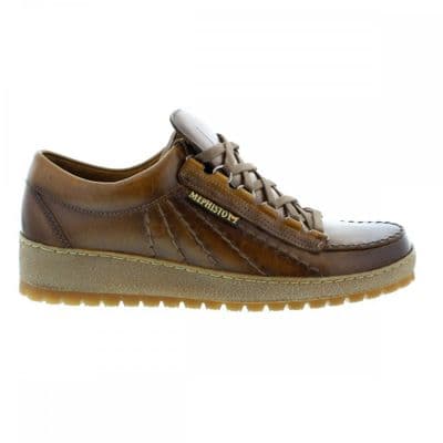 Mephisto Rainbow Men's Leather Shoes - Chestnut Brown